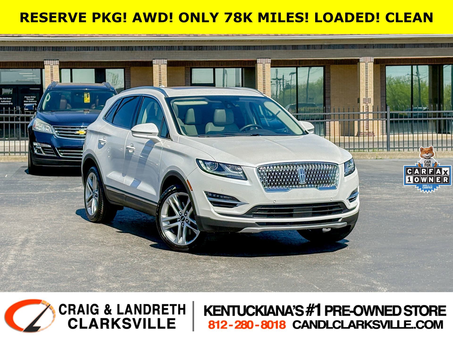 Used 2019 Lincoln MKC Reserve