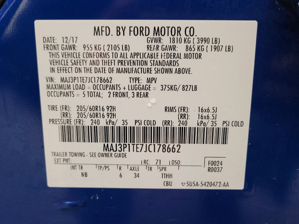 Used 2018 Ford EcoSport SE w/ SE Convenience Package image 33