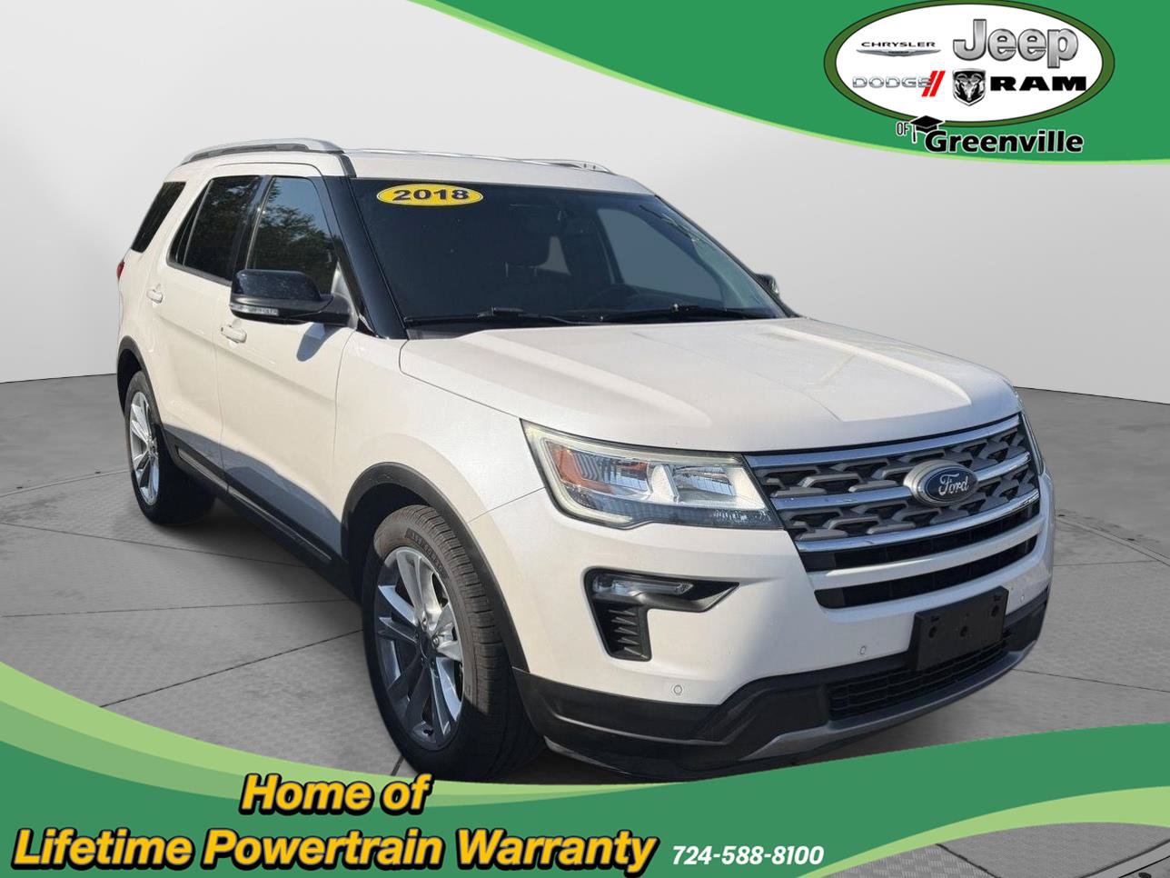 Used 2018 Ford Explorer XLT w/ Equipment Group 202A FWD image 1