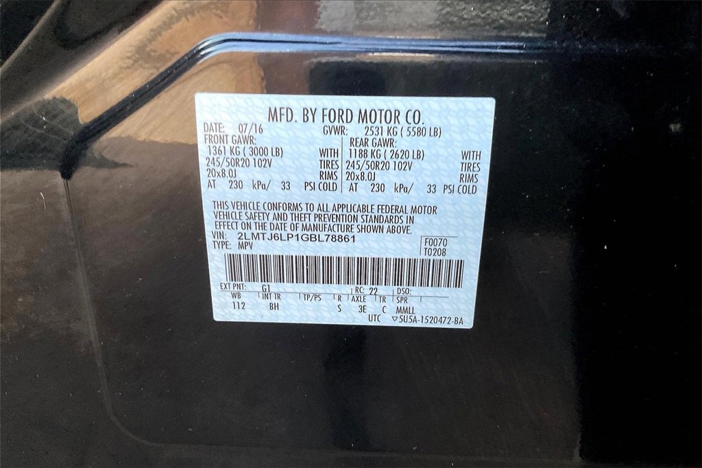 Used 2016 Lincoln MKX Reserve w/ Climate Package image 31