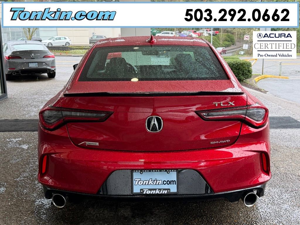 Certified 2025 Acura TLX SH-AWD w/ A-SPEC Pkg image 6