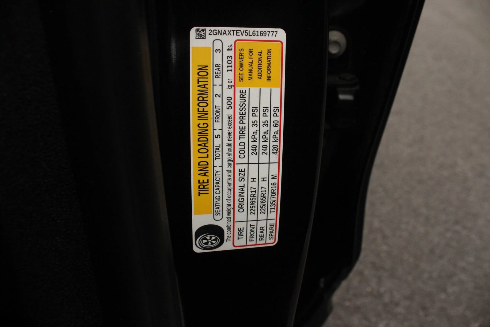 Used 2020 Chevrolet Equinox LT w/ LPO, Floor Liner Package AWD/4WD image 34