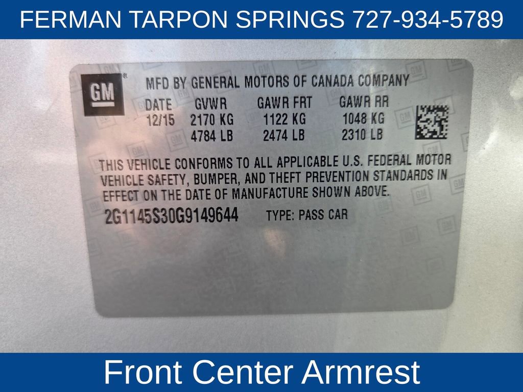 Used 2016 Chevrolet Impala LTZ image 23