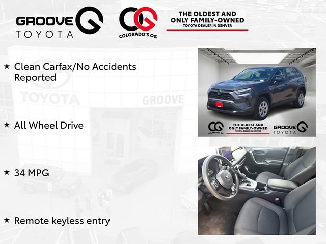 Used 2025 Toyota RAV4 LE AWD/4WD image 4