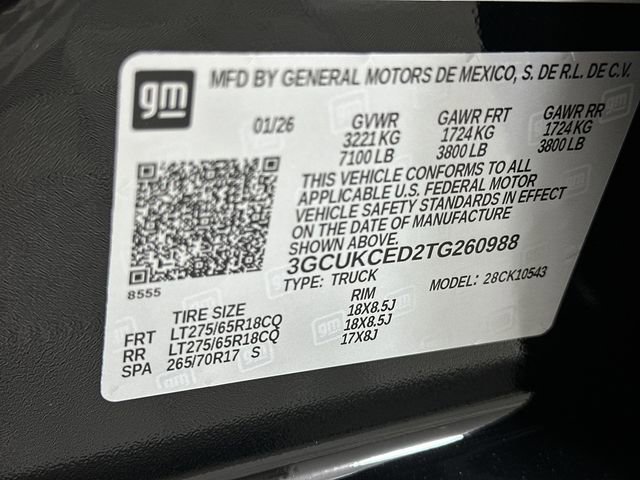 New 2026 Chevrolet Silverado 1500 Custom Trail Boss image 34