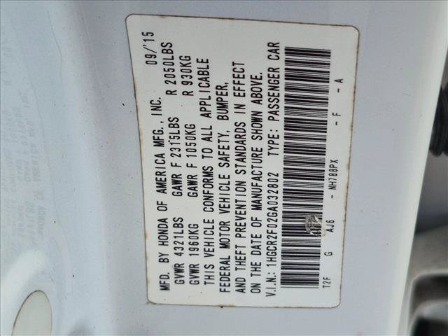Used 2016 Honda Accord EX image 22