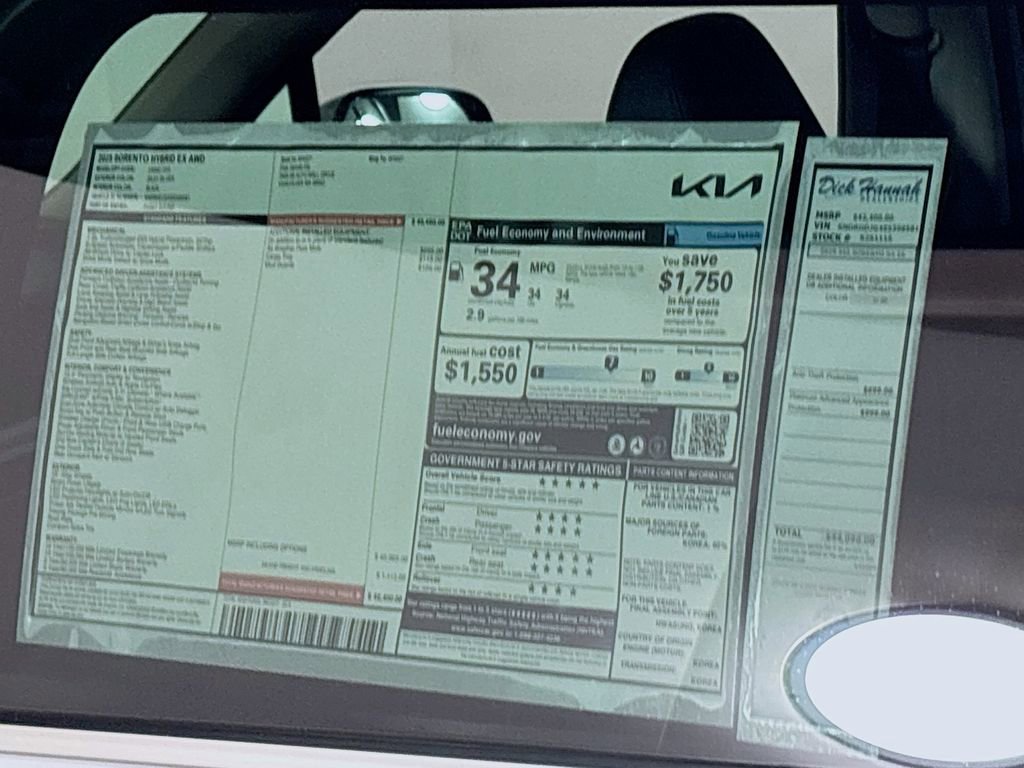 New 2025 Kia Sorento EX image 25