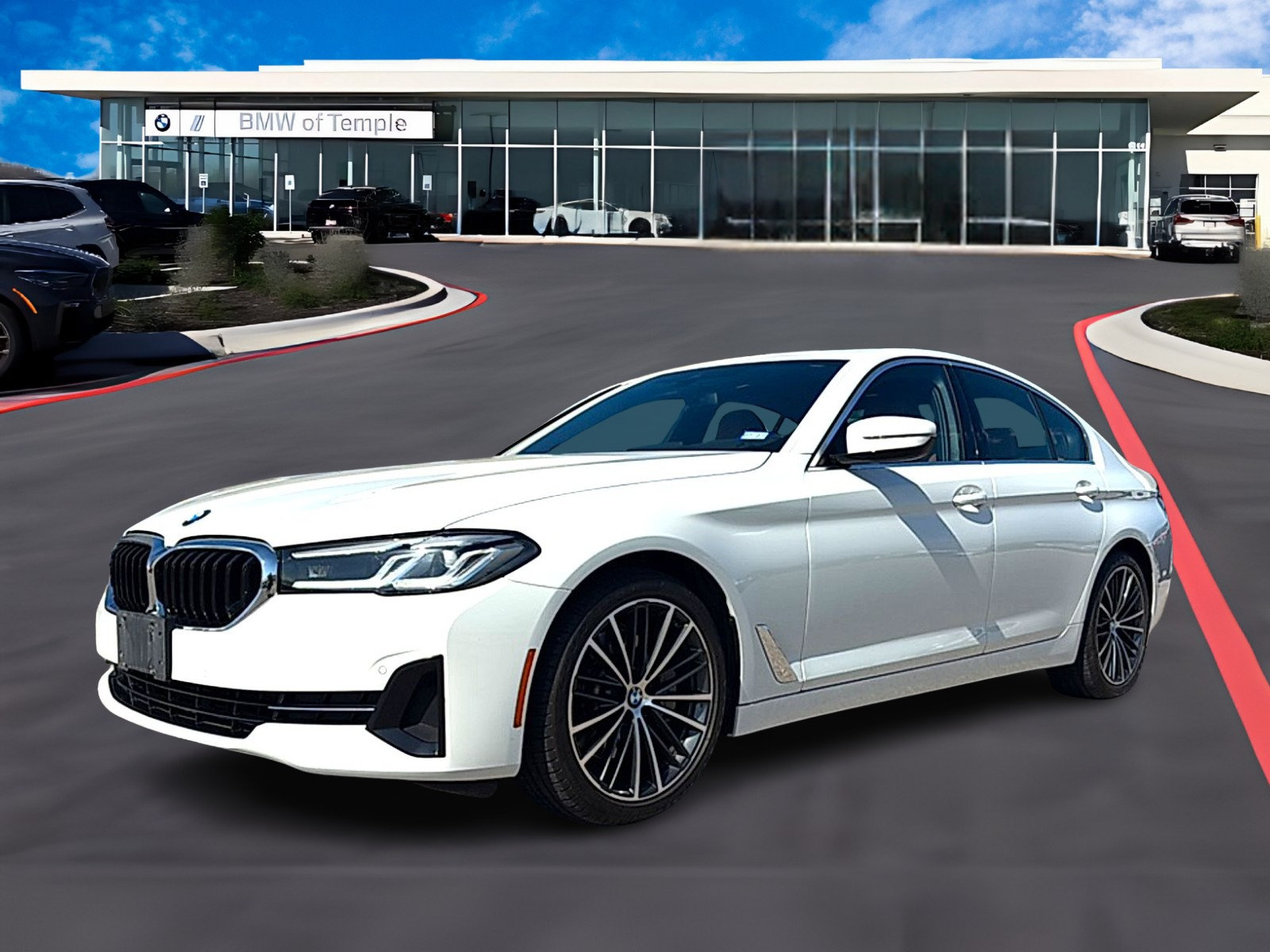Used 2021 BMW 530i w/ Premium Package RWD image 1