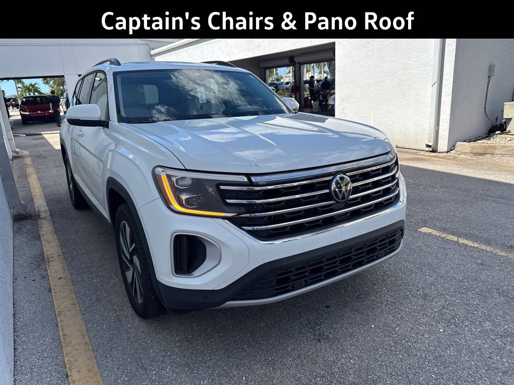 Certified 2025 Volkswagen Atlas SE w/ Panoramic Sunroof Package FWD image 1