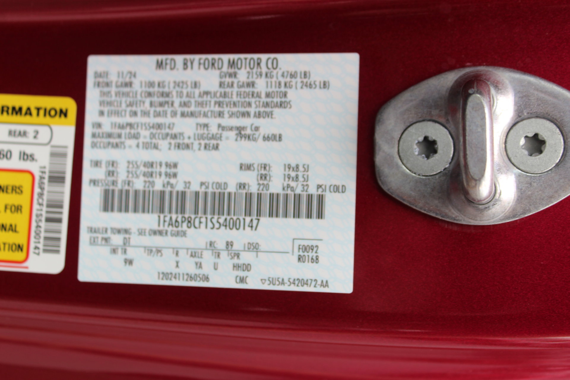 Used 2025 Ford Mustang GT Premium image 28