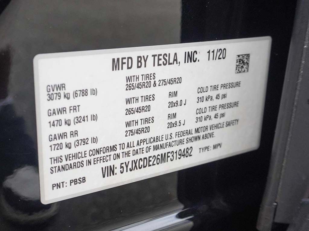 Used 2021 Tesla Model X Long Range AWD/4WD image 49