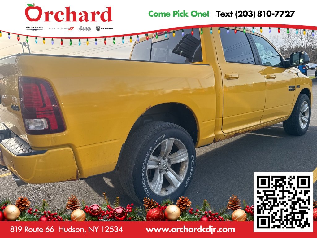 Used 2016 RAM 1500 Sport w/ Stinger Yellow Sport Package image 3