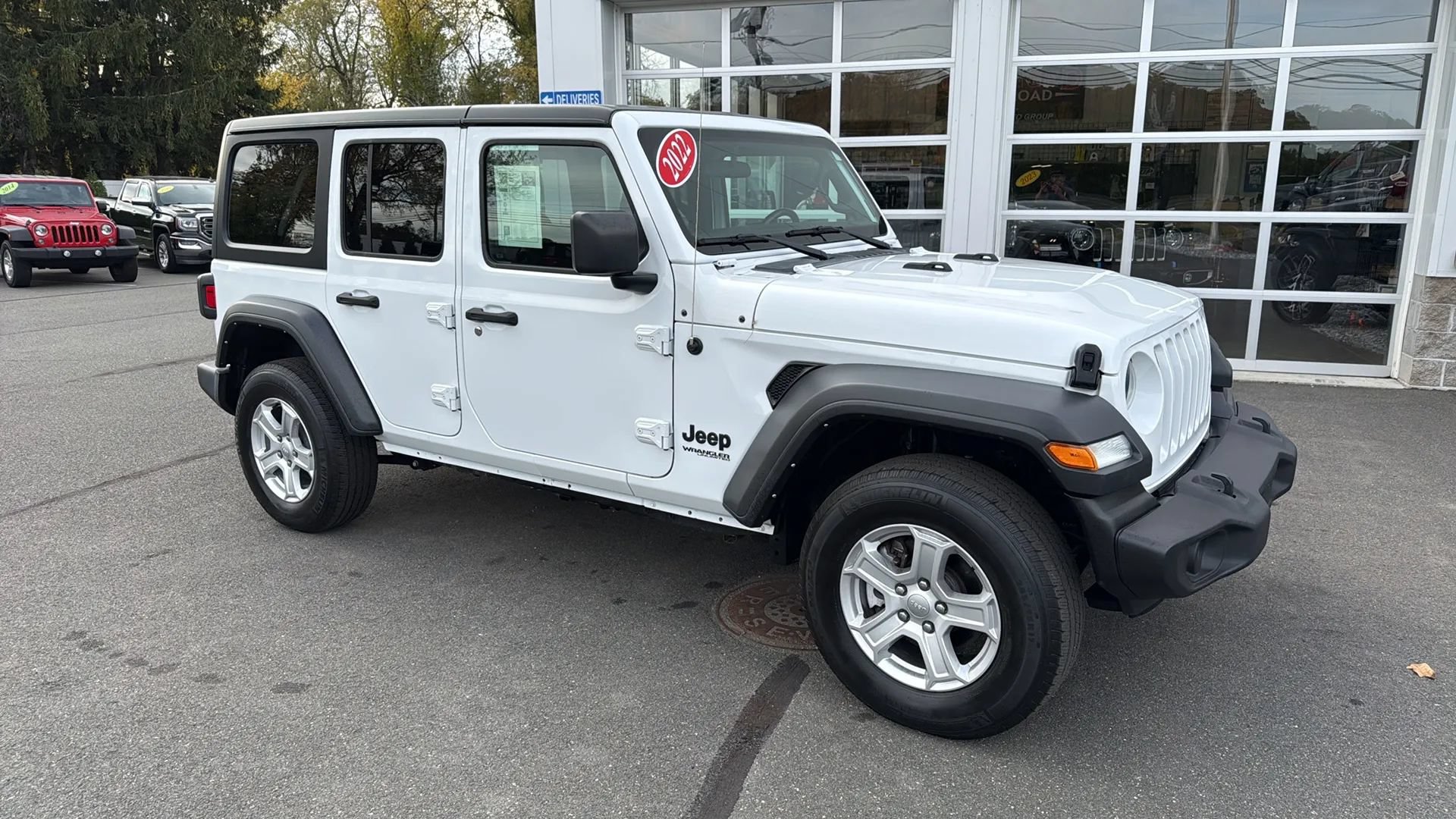 Used 2022 Jeep Wrangler Unlimited Sport AWD/4WD image 32