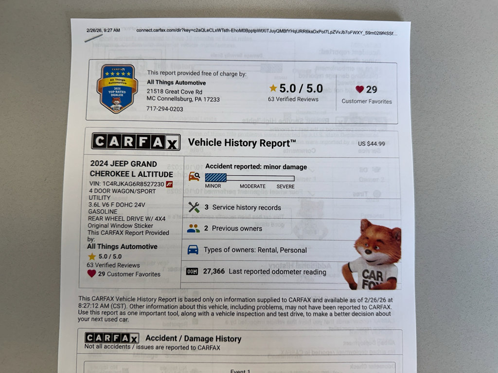 Used 2024 Jeep Grand Cherokee L Laredo image 44