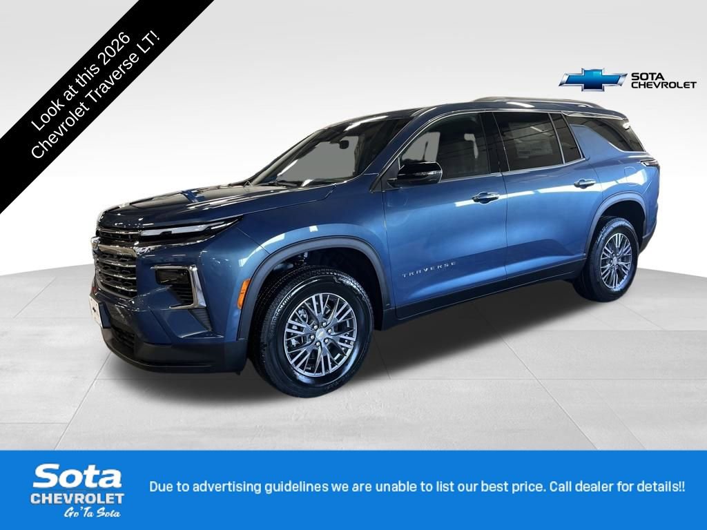 New 2026 Chevrolet Traverse LT
