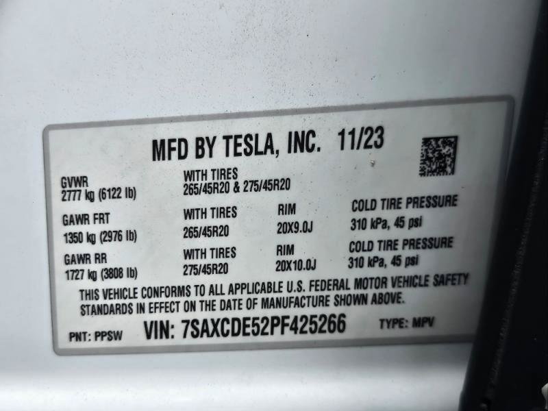 Used 2023 Tesla Model X AWD/4WD image 36