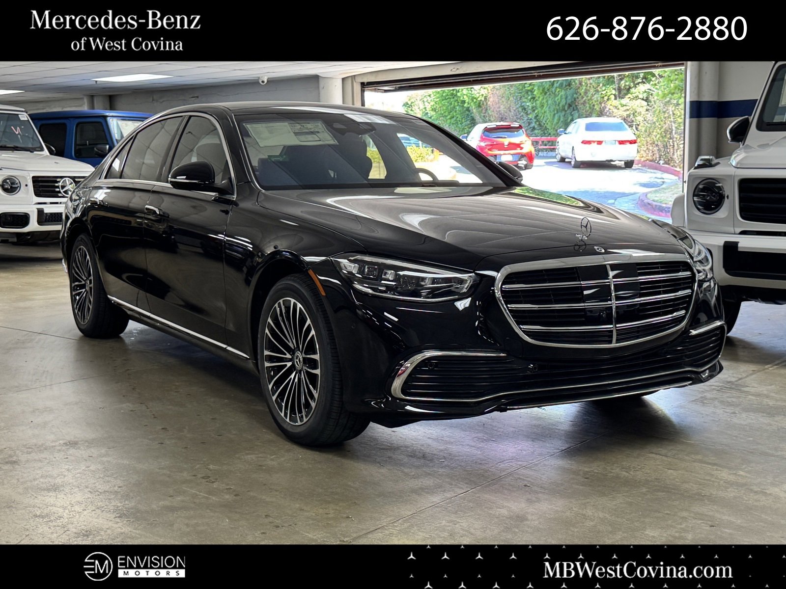 New 2025 Mercedes-Benz S 580e 4MATIC Sedan