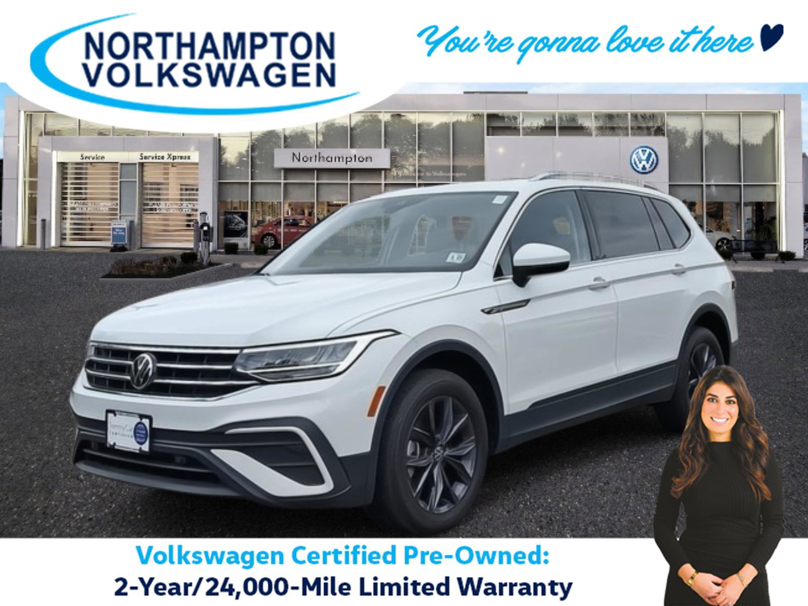 Used 2022 Volkswagen Tiguan SE w/ Panoramic Sunroof Package video 1