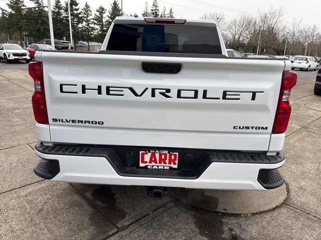 New 2025 Chevrolet Silverado 1500 Custom w/ Turbomax Blackout Package AWD/4WD image 7