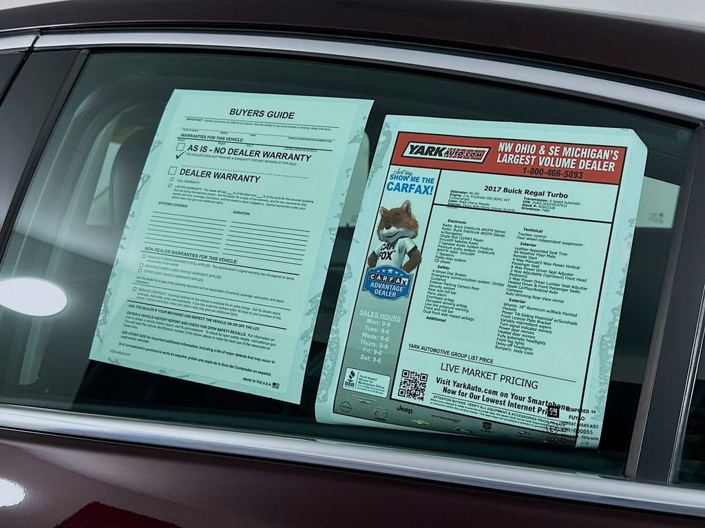Used 2017 Buick Regal Sport Touring FWD image 13