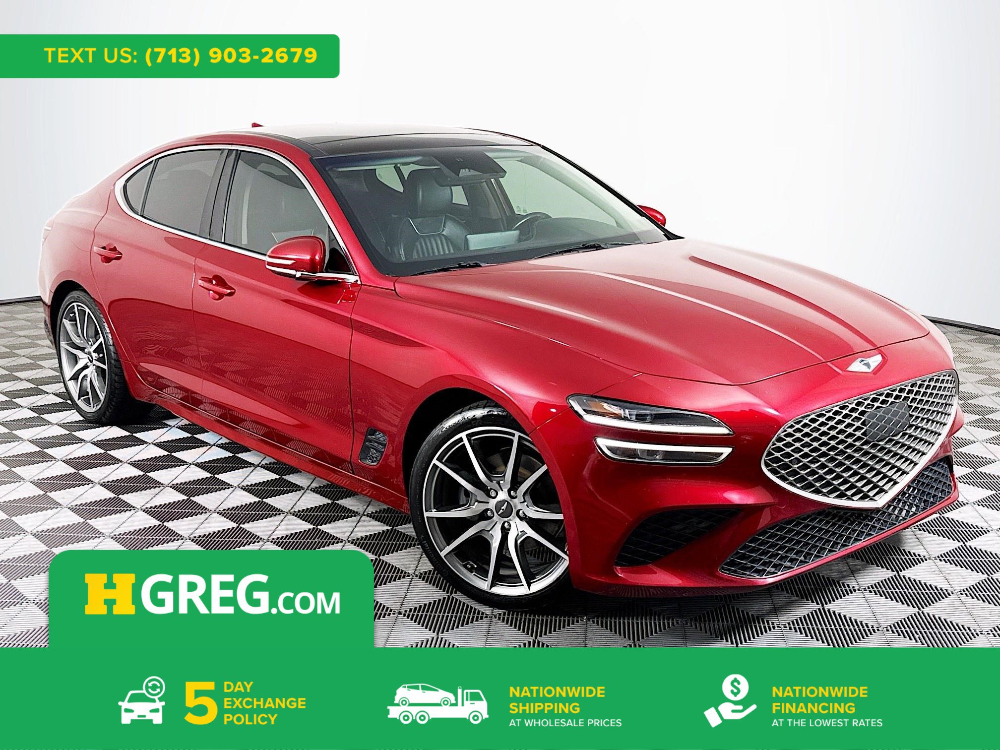 Used 2022 Genesis G70 2.0T w/ Prestige Package