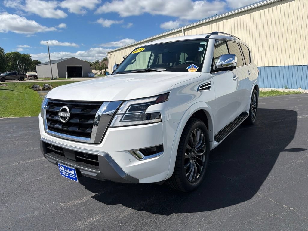 Used 2023 Nissan Armada Platinum w/ Captain's Chairs Package AWD/4WD image 8