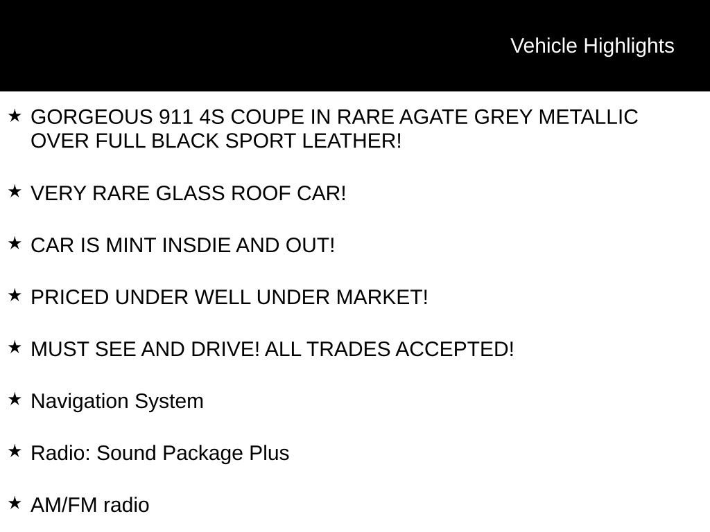 Used 2015 Porsche 911 Carrera 4S AWD/4WD image 5