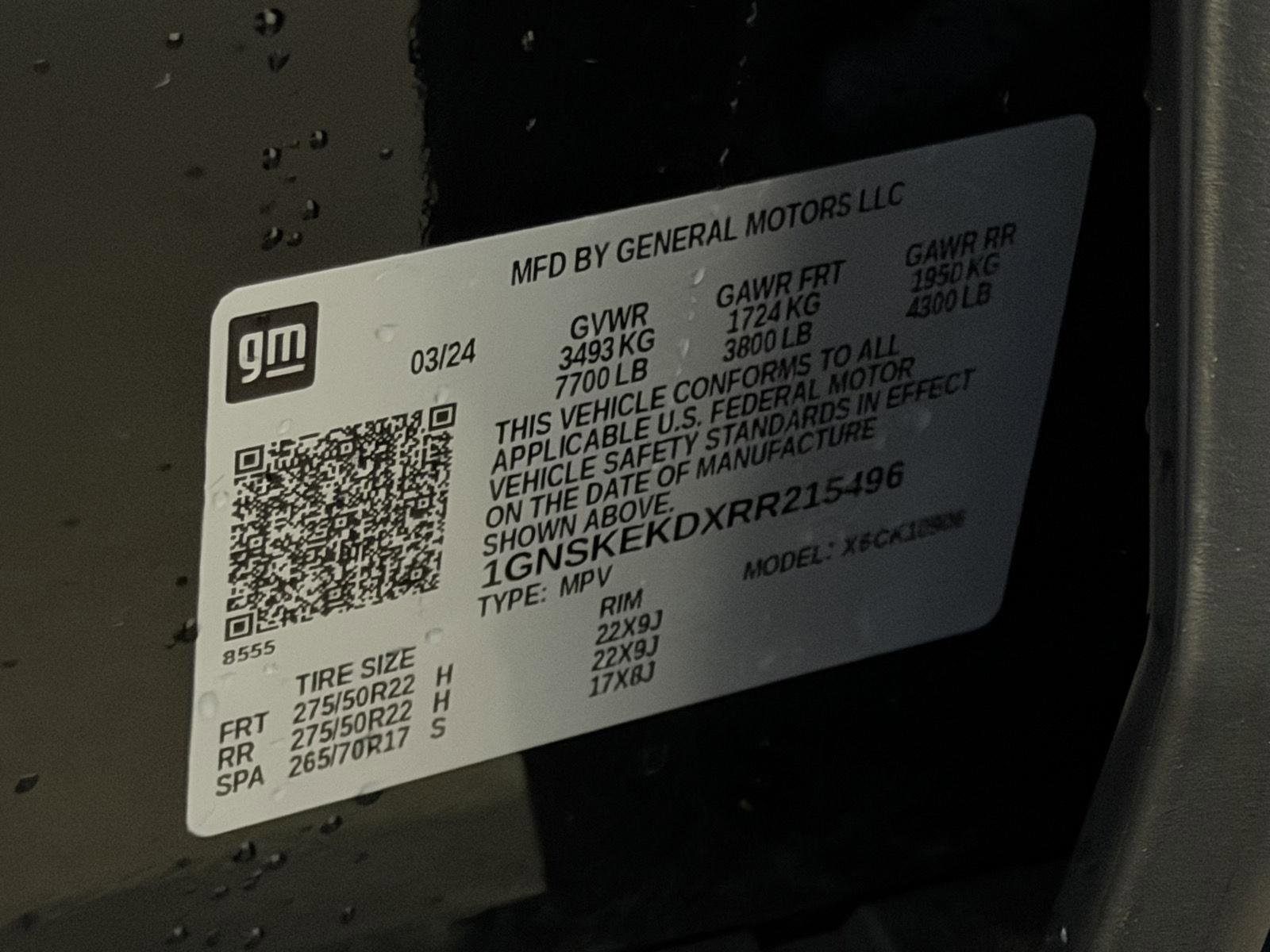 Used 2024 Chevrolet Suburban RST w/ Luxury Package image 26