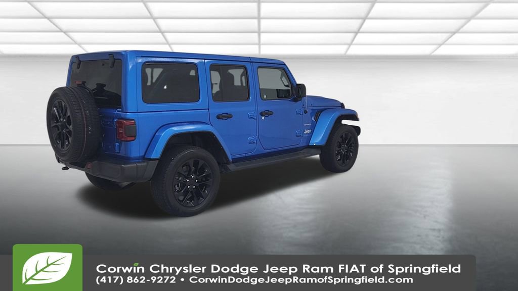 Certified 2021 Jeep Wrangler Unlimited Sahara 4xe w/ Cold Weather Group image 13