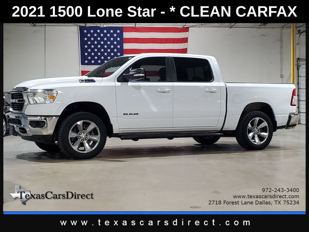 Used 2021 RAM 1500 Lone Star AWD/4WD 360° Tour