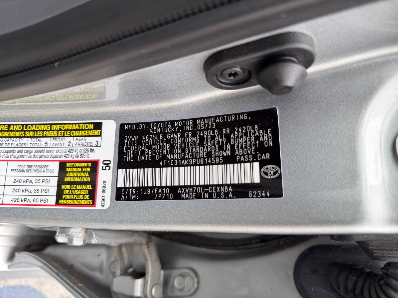 Used 2023 Toyota Camry LE FWD image 18