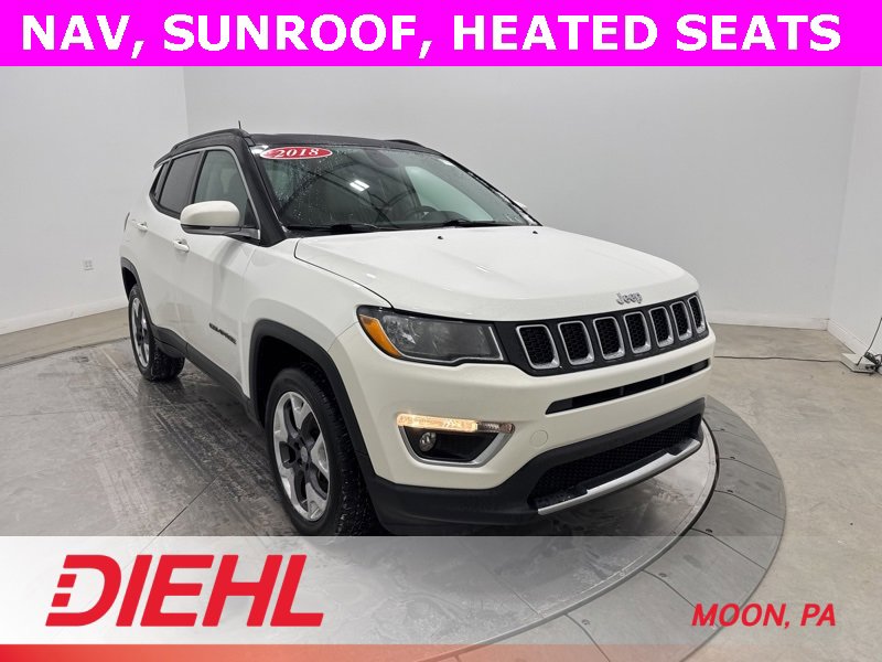 Certified 2018 Jeep Compass Limited w/ Navigation Group