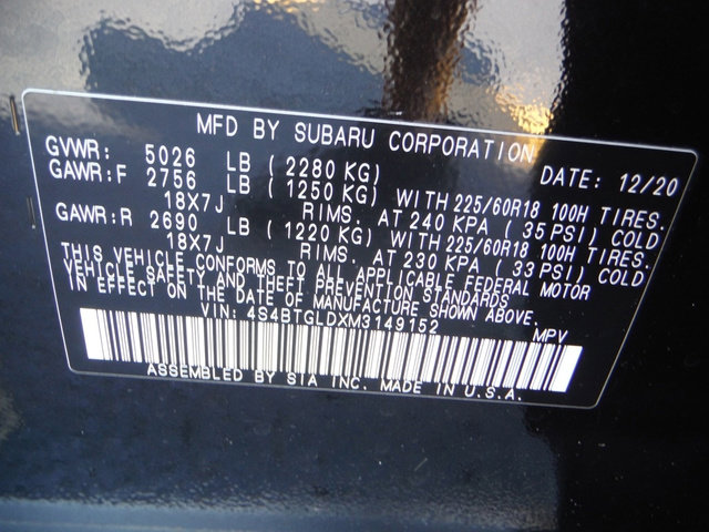 Used 2021 Subaru Outback Onyx Edition XT w/ Popular Package #2 AWD/4WD image 51