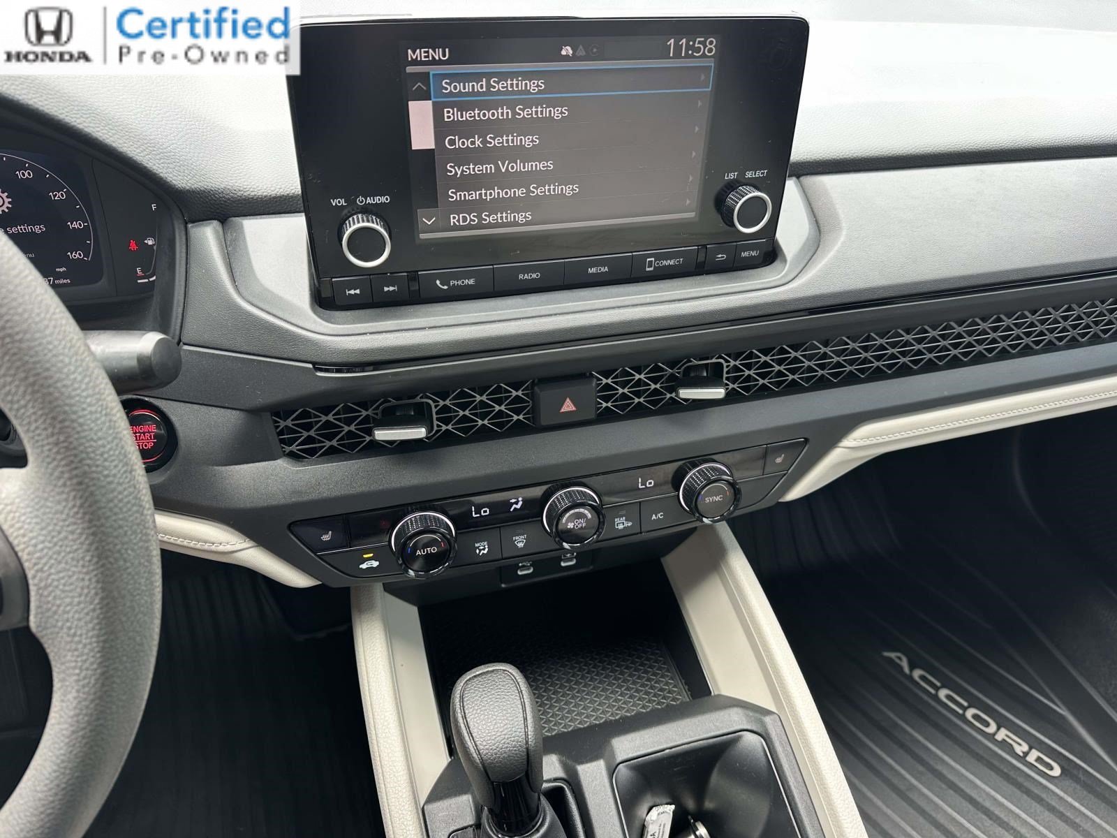 Certified 2024 Honda Accord EX image 16