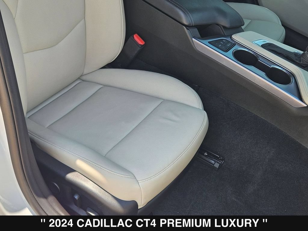 Used 2024 Cadillac CT4 Premium Luxury w/ Climate Package RWD image 33