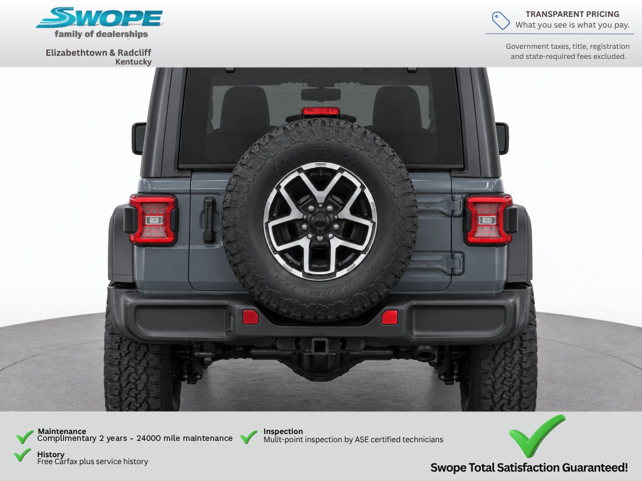 Used 2024 Jeep Wrangler Unlimited Rubicon w/ Convenience Group AWD/4WD image 6