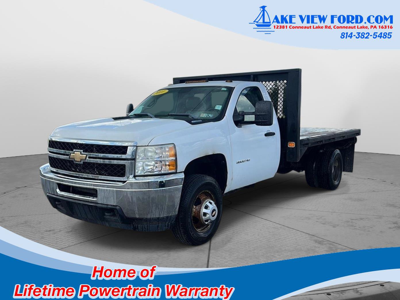 Used 2011 Chevrolet Silverado 3500 W/T w/ Snow Plow Prep Package