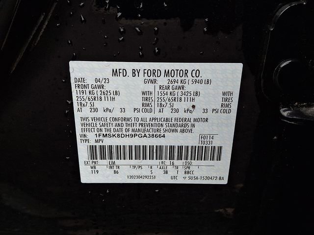 Certified 2023 Ford Explorer XLT image 29