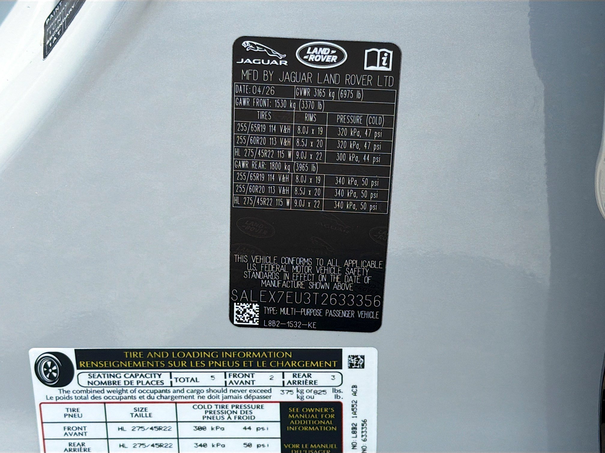 New 2026 Land Rover Defender 110 X AWD/4WD image 42