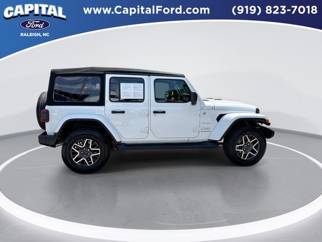 Used 2024 Jeep Wrangler Unlimited Sahara w/ Safety Group AWD/4WD image 9