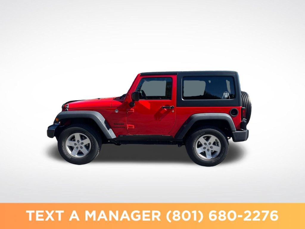 Used 2017 Jeep Wrangler Sport w/ Quick Order Package 24S AWD/4WD image 2