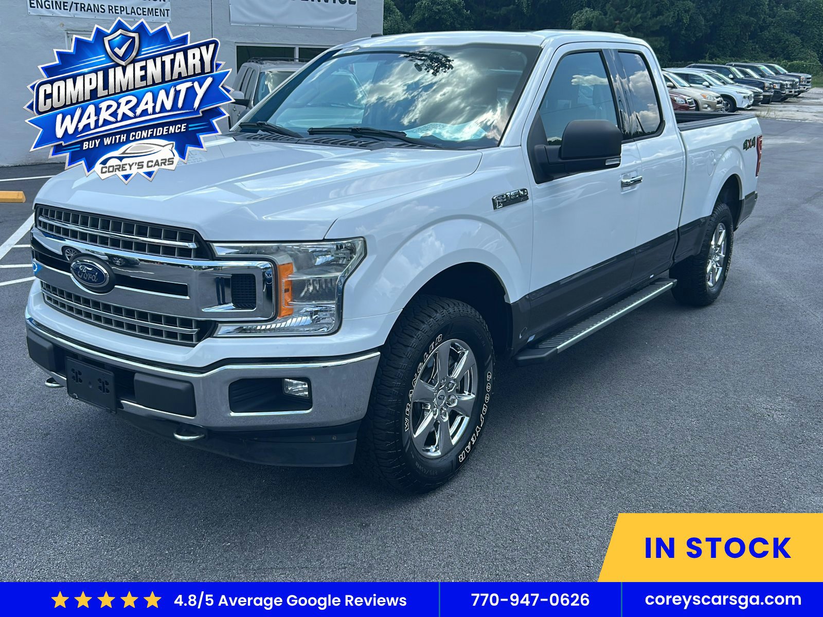 Used 2018 Ford F150 XLT w/ Equipment Group 302A Luxury AWD/4WD image 1