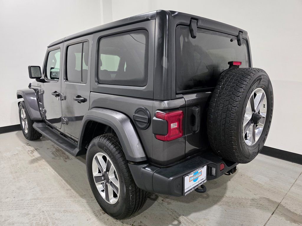 Used 2021 Jeep Wrangler Unlimited Sahara w/ Uconnect 4C Nav & Sound Group image 36