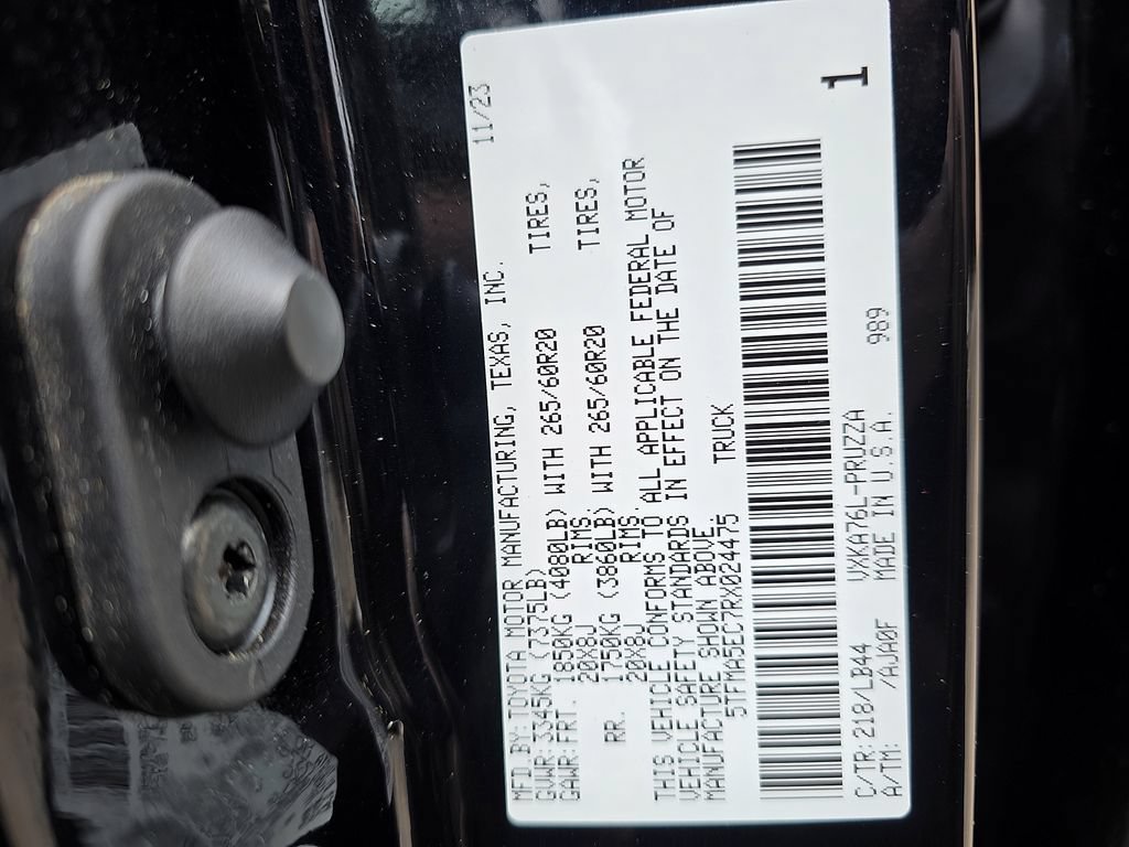 Used 2024 Toyota Tundra 1794 Edition AWD/4WD image 43