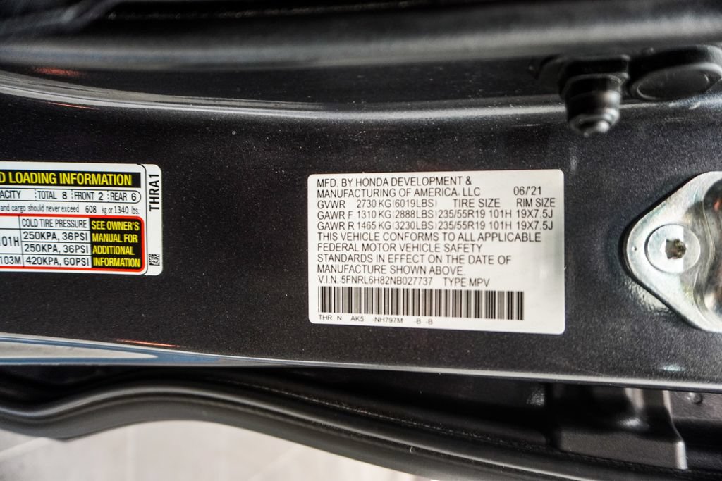 Used 2022 Honda Odyssey Touring image 39
