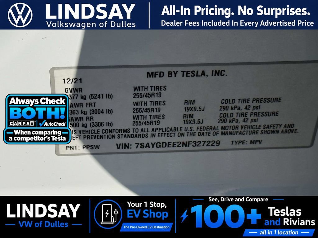 Used 2022 Tesla Model Y Long Range AWD/4WD image 29