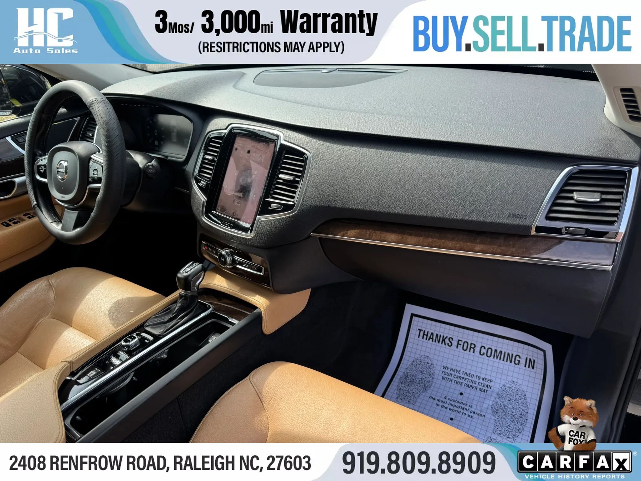 Used 2016 Volvo XC90 T6 Momentum w/ Momentum Plus Package AWD/4WD image 21