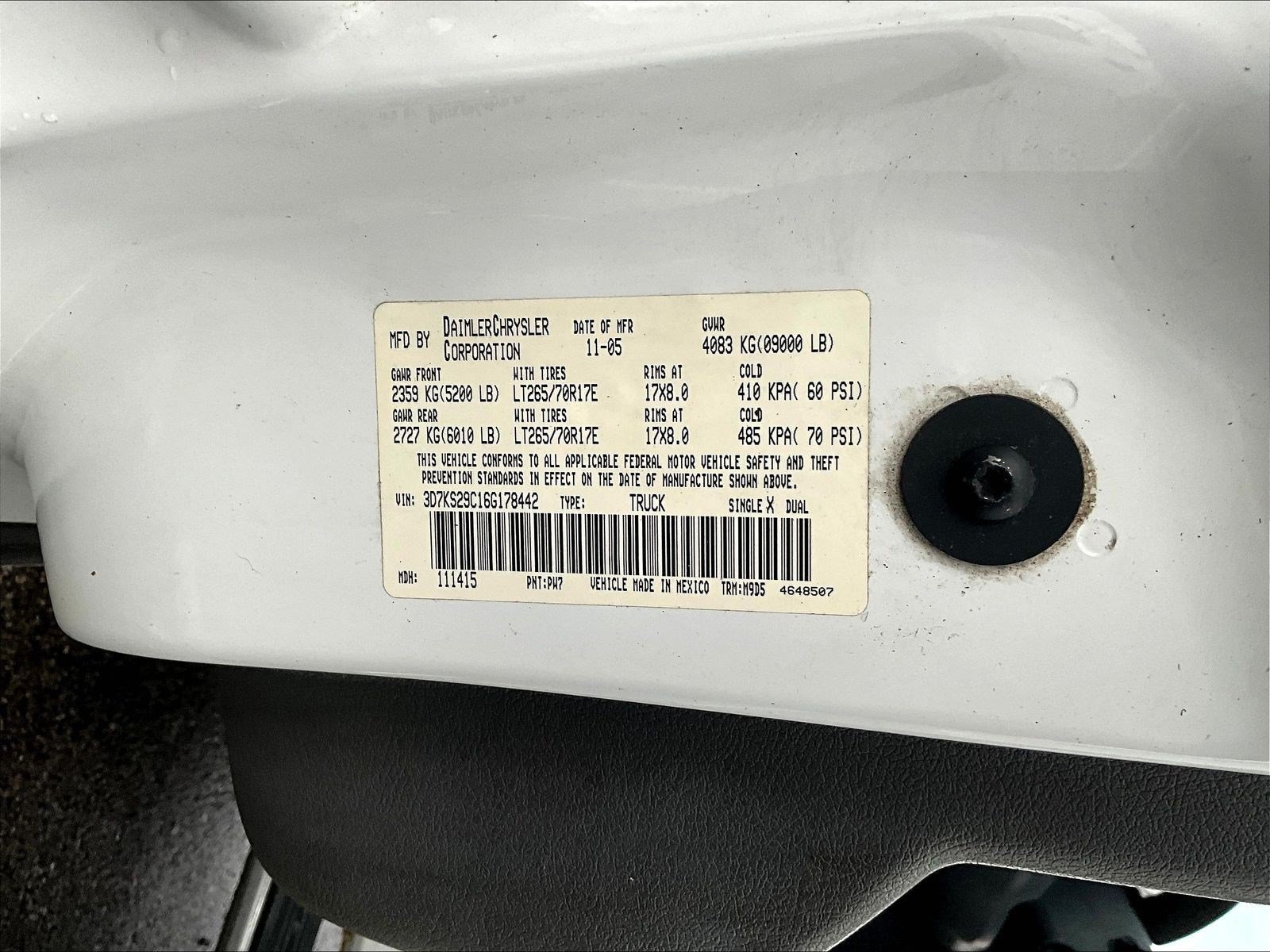 Used 2006 Dodge Ram 2500 Truck SLT w/ Light Group AWD/4WD image 19