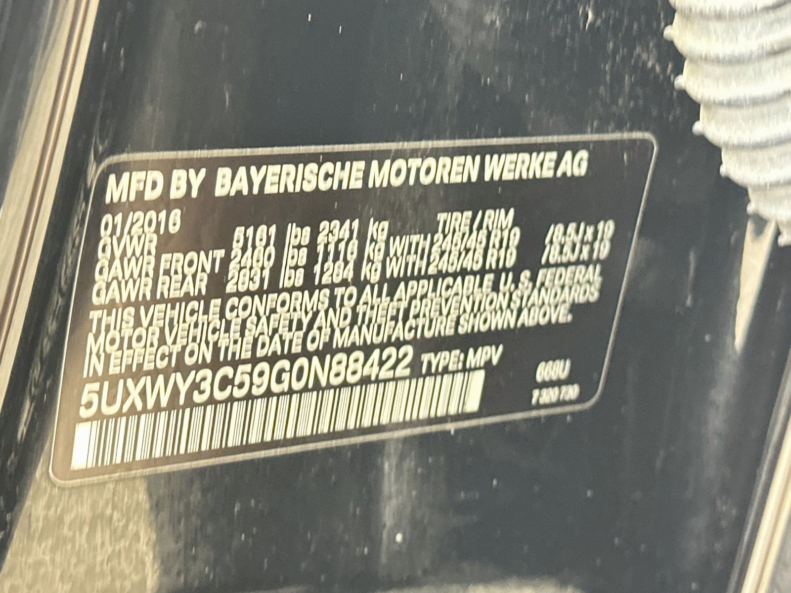 Used 2016 BMW X3 xDrive28d AWD/4WD image 47
