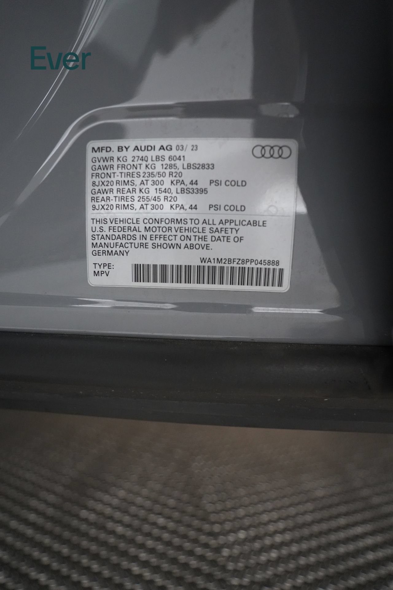 Used 2023 Audi Q4 e-tron Prestige w/ Black Optic Package AWD/4WD image 23
